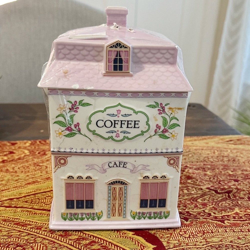 Lenox Village Collection Coffee Canister